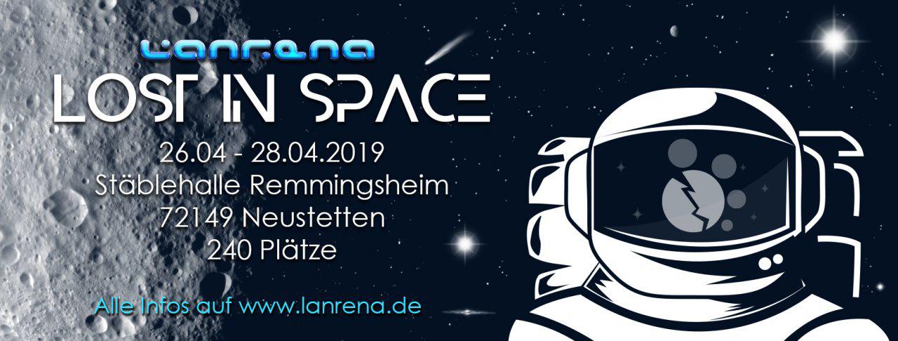 dibuco sponsored LANrena Neustetten e.V. #10 – Lost in Space